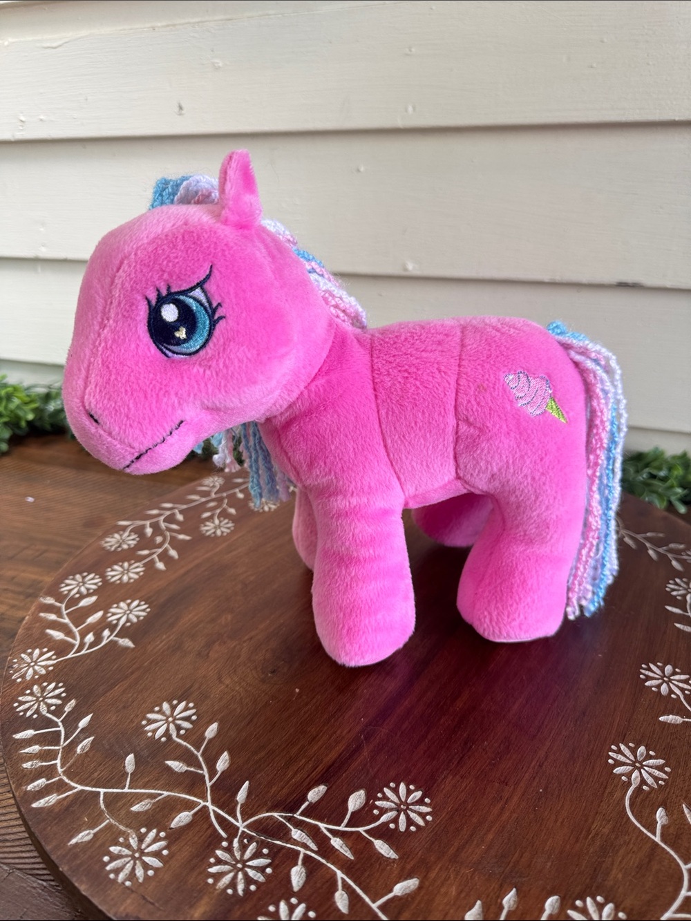 My Little Pony Cotton Candy 9” Plush 2005 Hasbro